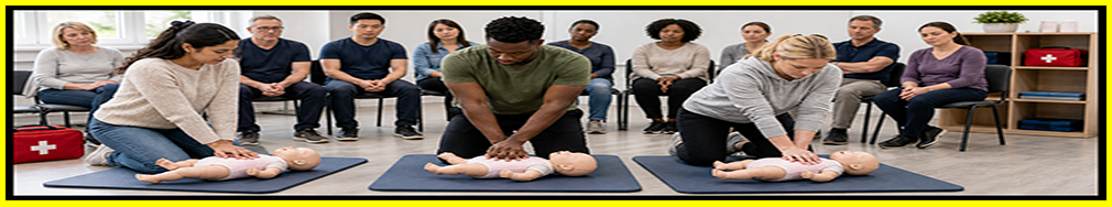 Emergency Paediatric First Aid delegates
