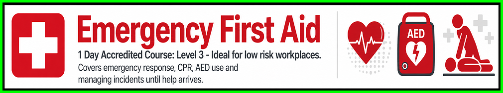 Emergency First Aid at Work Course