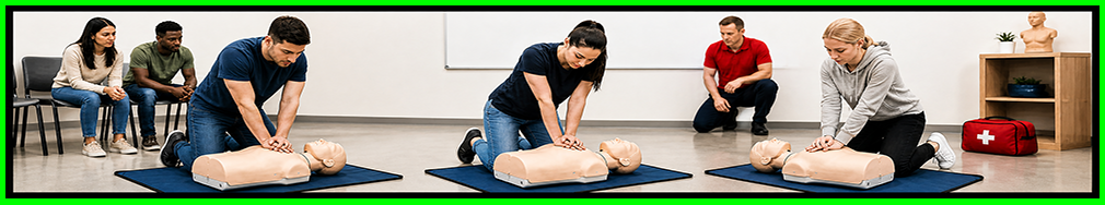 First Aid at Work Requalification delegates